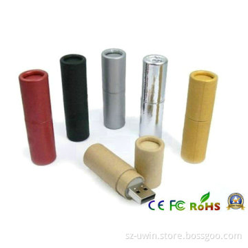 8GB Paper Material Paper Tube USB Flash Drive